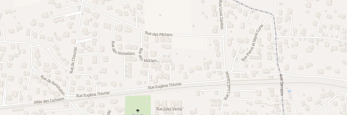 Plan du 14 Rue Eugène Thivrier à Mozac