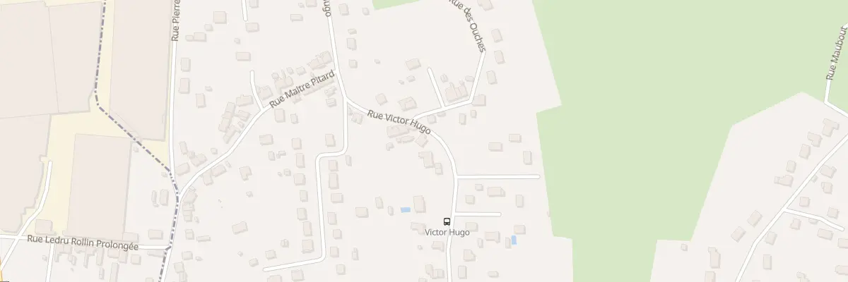 Plan du 245 Rue Victor Hugo à Garchizy