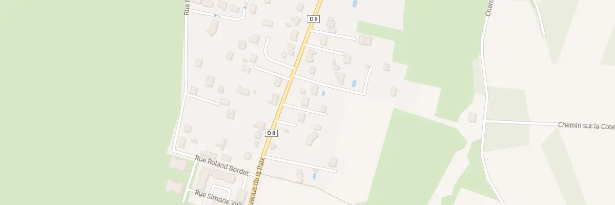 Plan du 1391 Av de la Paix à Mouron-sur-Yonne
