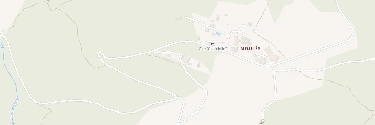 Plan du 5385 Les Combes à Fondamente