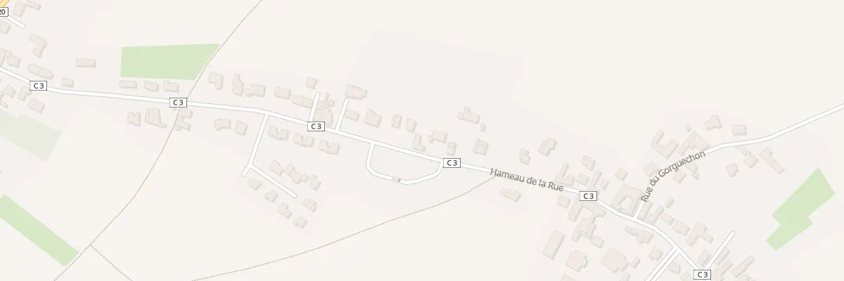 Plan du 499 Rue Hameau de la Rue à Moncheaux