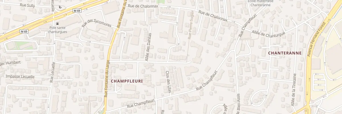 Plan du 31 Rue Bartholdi à Clermont-Ferrand