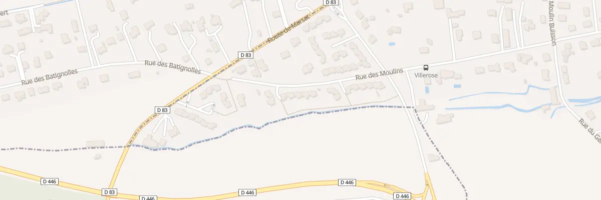Plan du 148 Rue des Moulins à Riom
