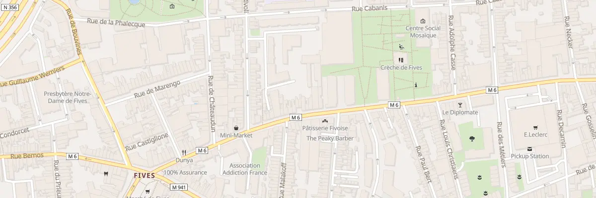 Plan du 69 Rue de Lannoy à Lille
