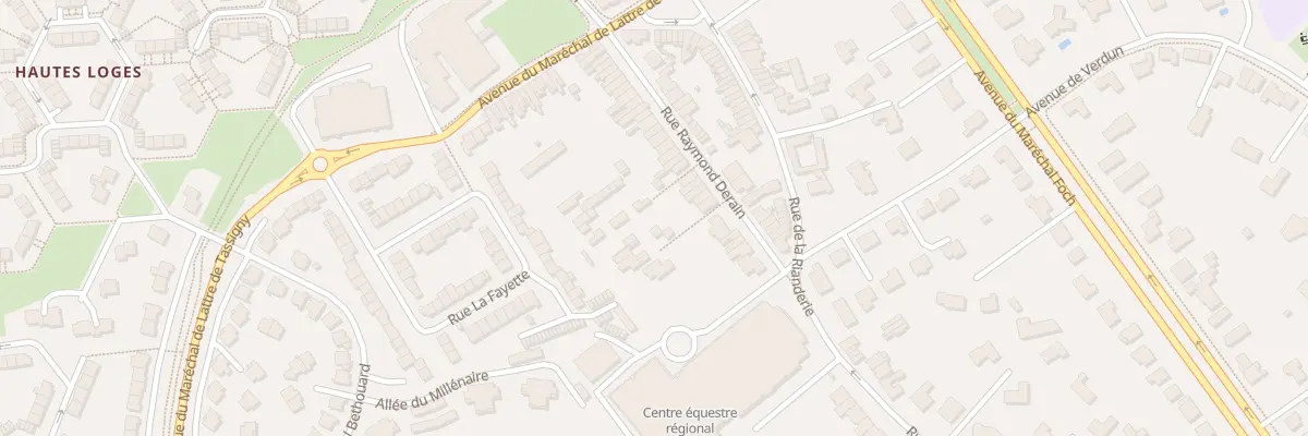 Plan du 166 Rue Raymond Derain à Marcq-en-Barœul