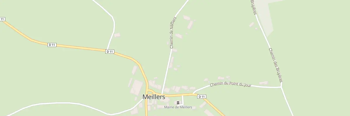 Plan du 5019 Le Bourg à Meillers