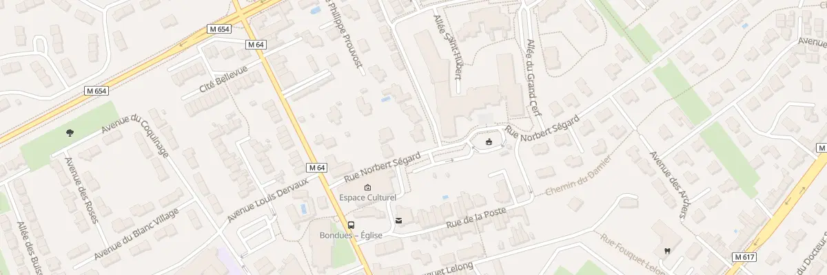 Plan du 7 Rue Norbert Segard à Bondues