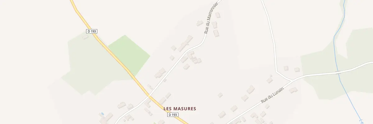 Plan du 6 Rue du Marronnier à La Belliole