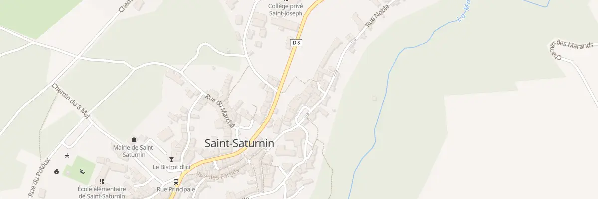 Plan du 4 Pl de l’Eglise à Saint-Saturnin
