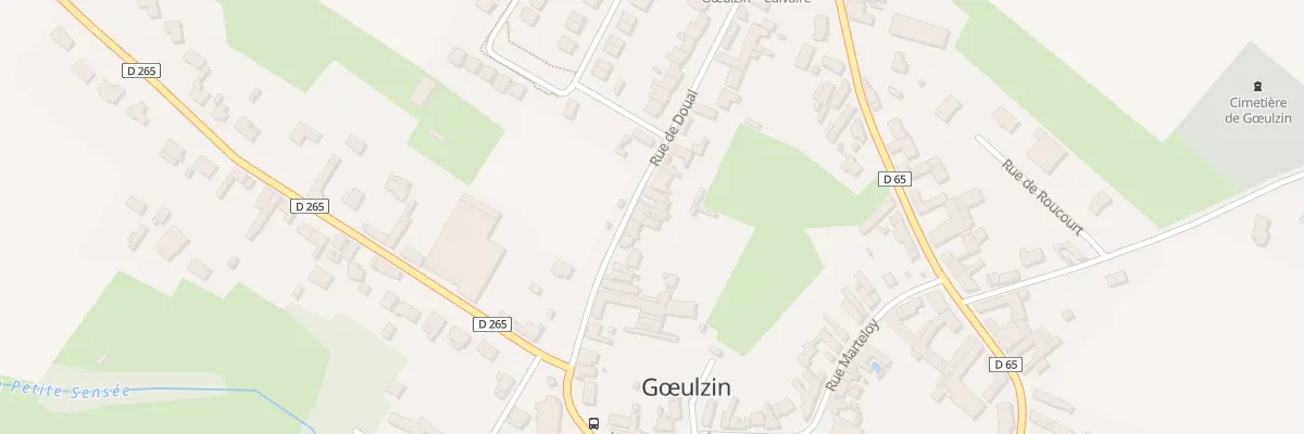 Plan du 176 Rue de Douai à Gœulzin
