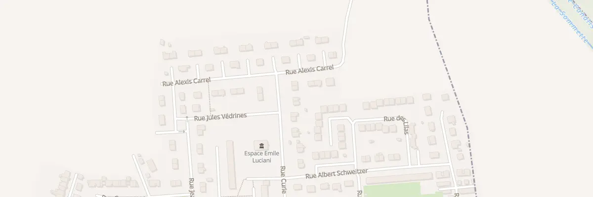 Plan du 28 Rue Curie à Ham