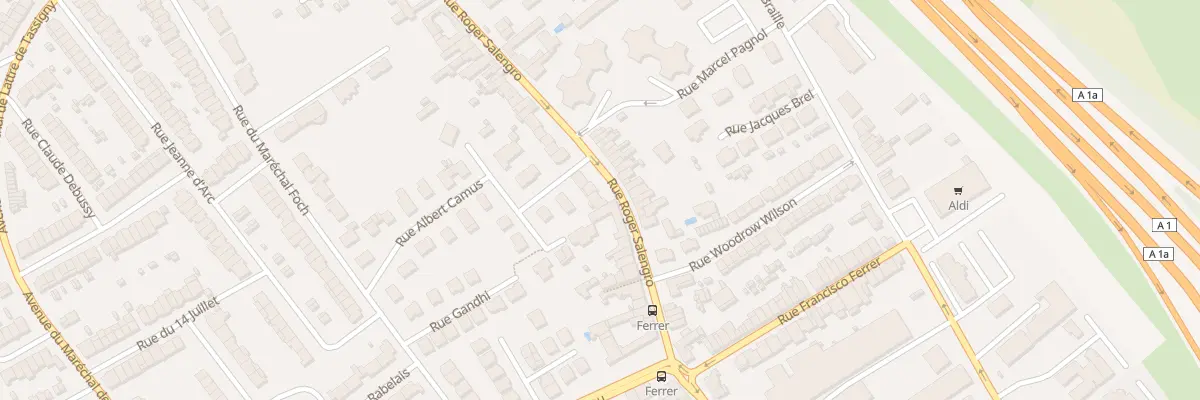 Plan du 177 Rue Roger Salengro à Ronchin