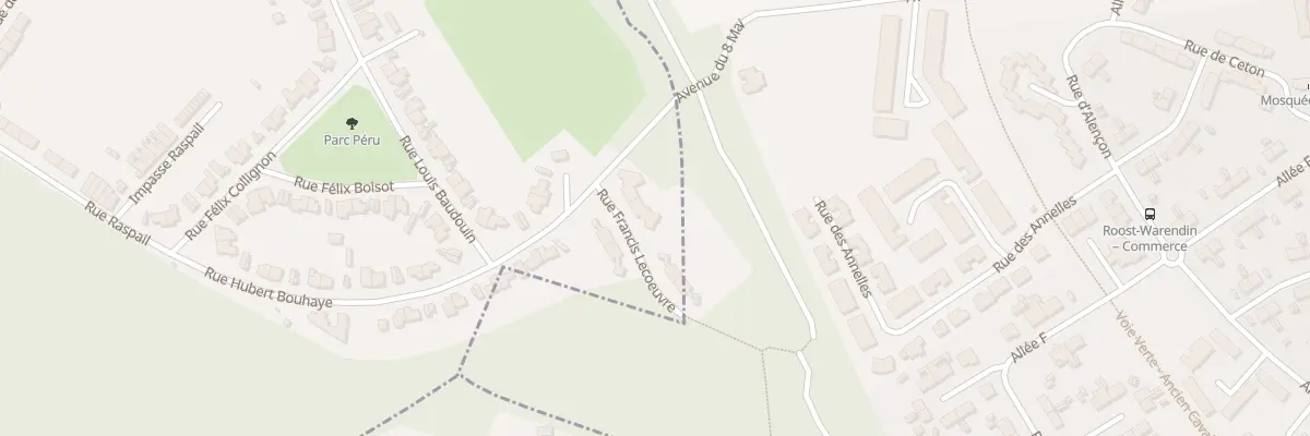 Plan du 3 Rue Francis Lecoeuvre à Auby