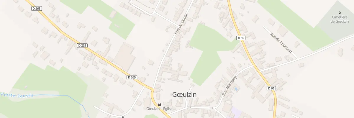 Plan du 150 Rue de Douai à Gœulzin