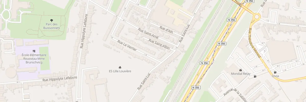Plan du 41 Rue Le Verrier à Lille