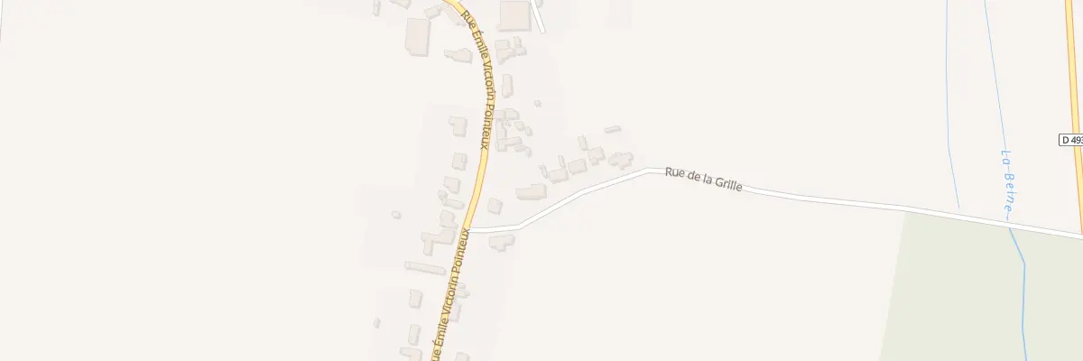 Plan du 69 Rue de la Grille à Brouchy