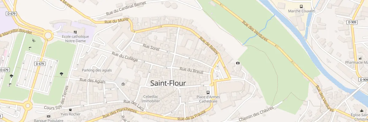 Plan du 19 Rue Sorel à Pierrefort