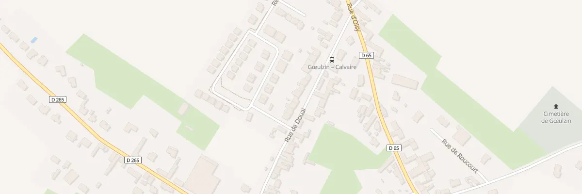 Plan du 273 Rue de Douai à Gœulzin