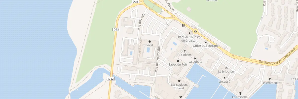 Plan du 118 Rue du Loch à Gruissan