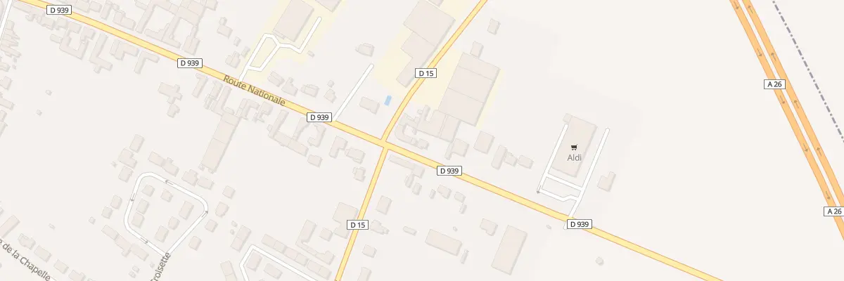Plan du 127 Rte Nationale à Marquion