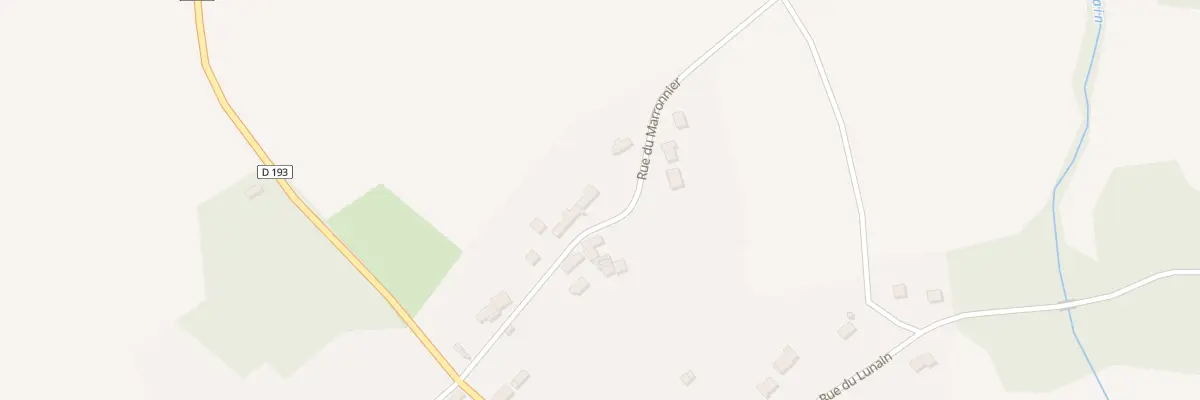 Plan du 9 Rue du Marronnier à La Belliole