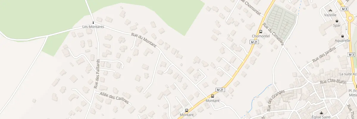 Plan du 10 Rue du Montant à Romagnat