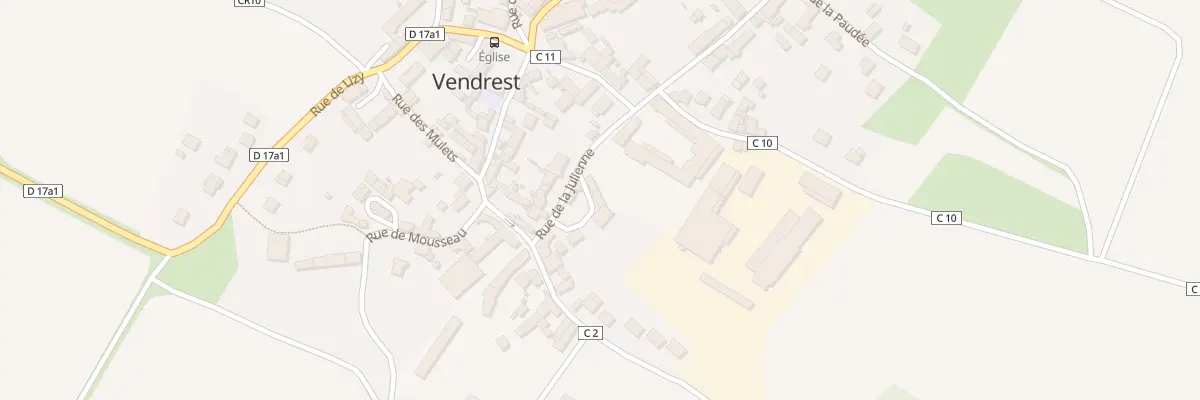 Plan du 3B Rue de la Julienne à Vendrest