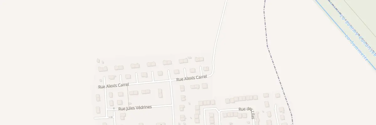 Plan du 33 Rue Alexis Carrel à Ham