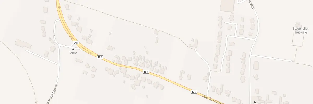 Plan du 701 Rue Marechal Foch à Raimbeaucourt