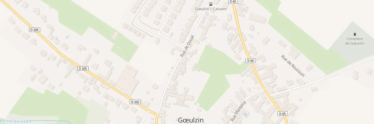 Plan du 202 Rue de Douai à Gœulzin