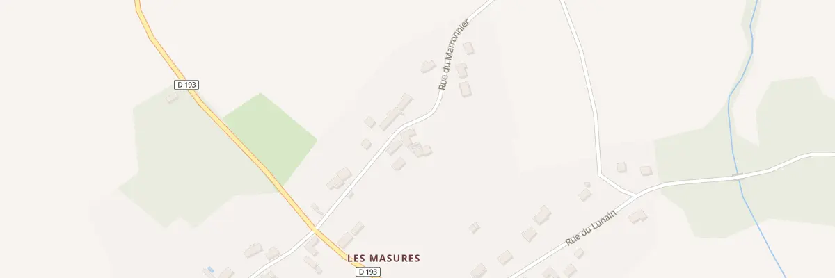 Plan du 8 Rue du Marronnier à La Belliole