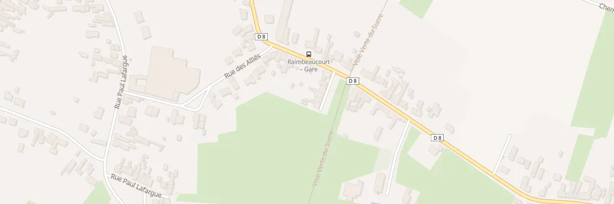 Plan du 411 Rue des Soeurs Bouquerel à Raimbeaucourt