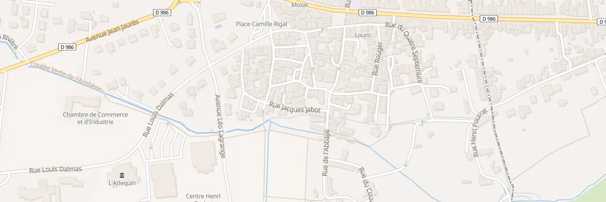 Plan du 1 Rue du Four Banal à Mozac