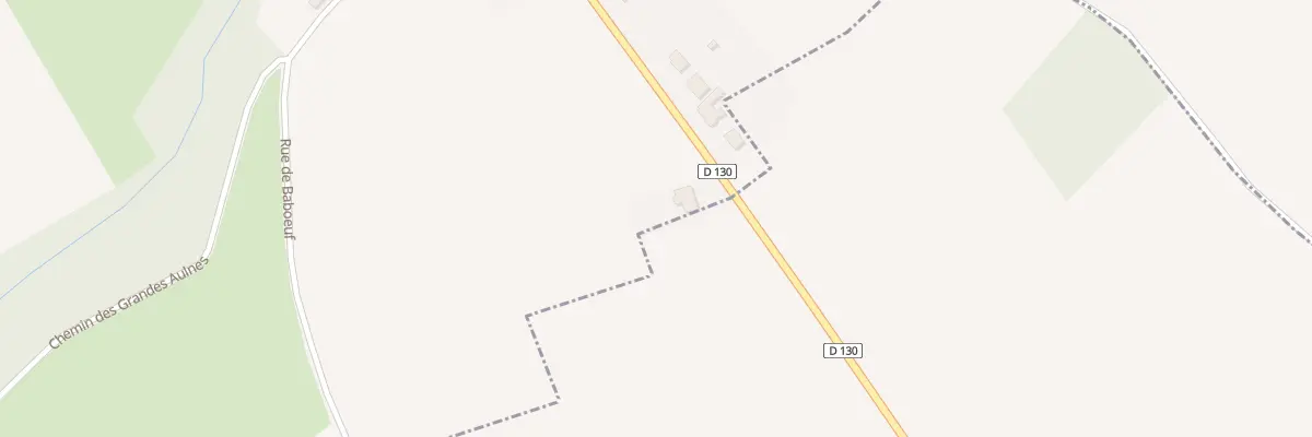 Plan du 834 Rue du Marais le Bas à Grandrû