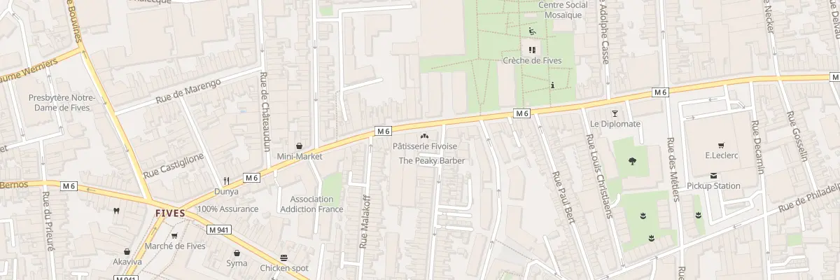 Plan du 42 Rue de Lannoy à Lille