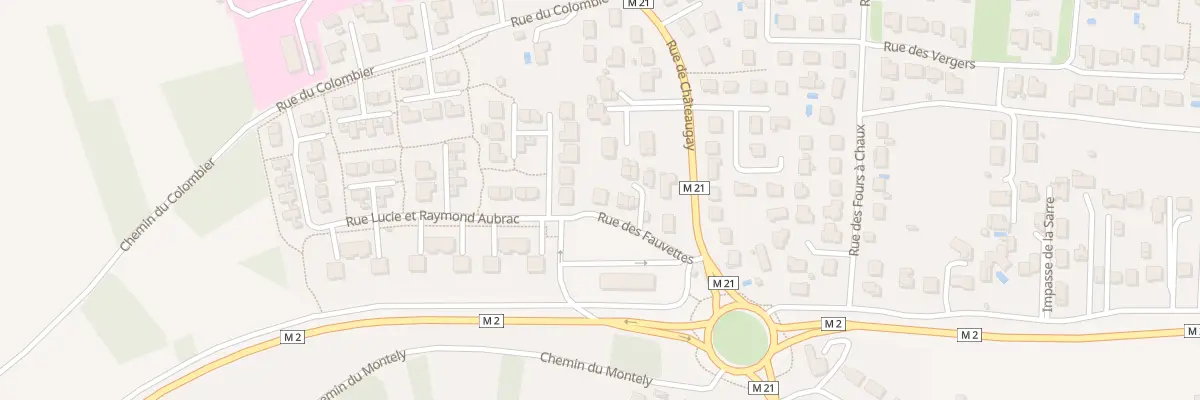 Plan du 8 Rue des Fauvettes à Cébazat