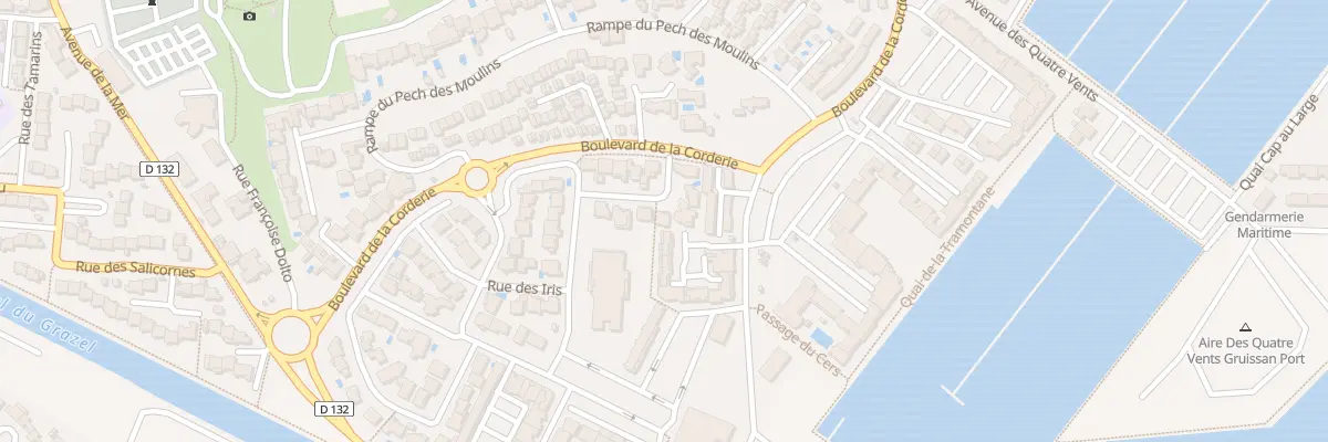Plan du 7 Imp de l’Arbousier à Gruissan