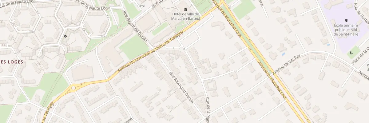 Plan du 24 Rue de la Rianderie à Marcq-en-Barœul