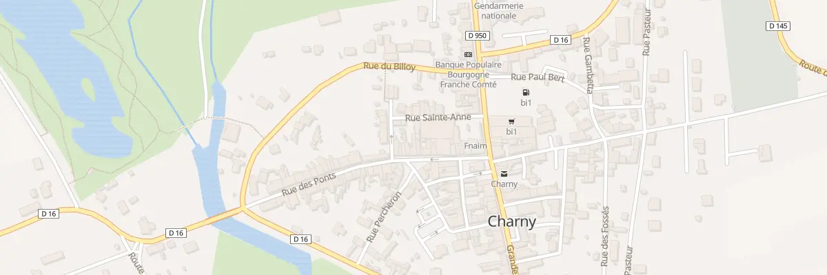 Plan du 20 Rue des Ponts à Charny Orée de Puisaye