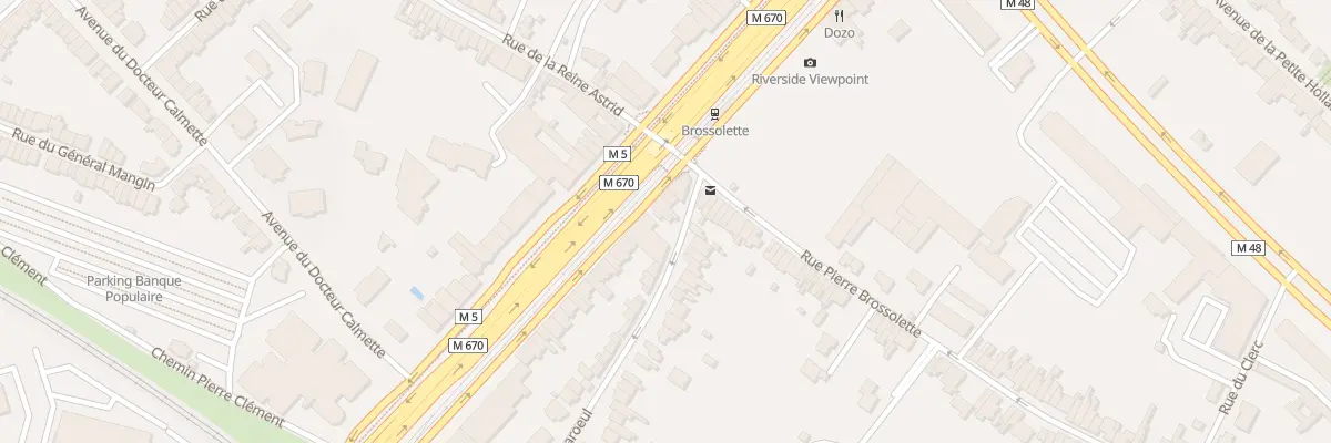 Plan du 894 Av de la République à Marcq-en-Barœul