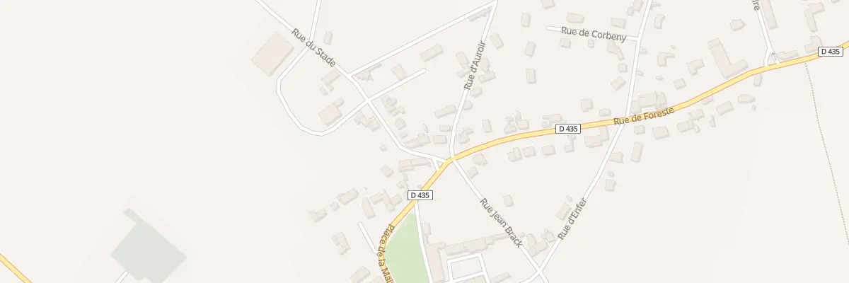 Plan du 4 Rue du Stade à Villers-Saint-Christophe