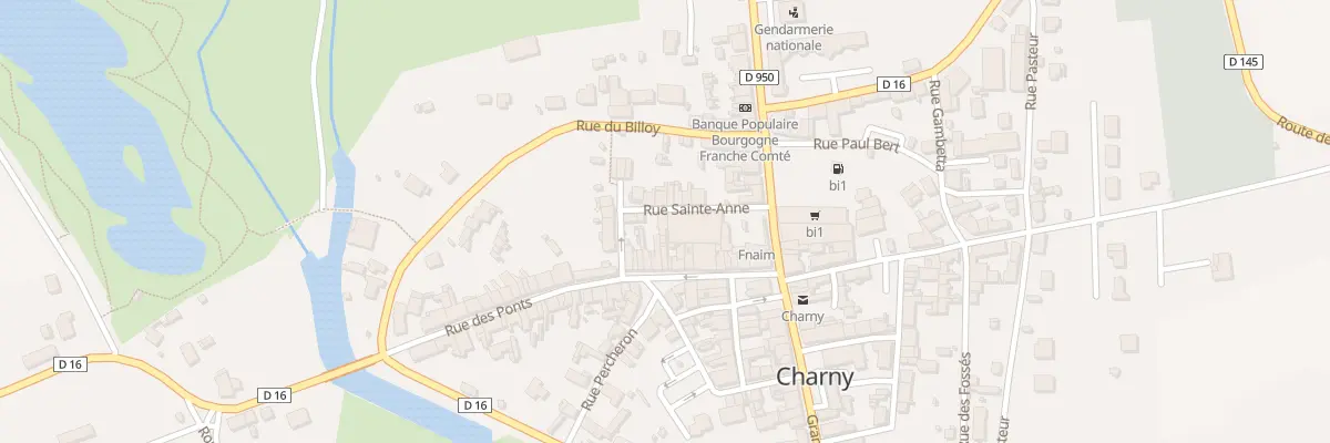 Plan du 7 Rue Sainte Anne à Charny Orée de Puisaye