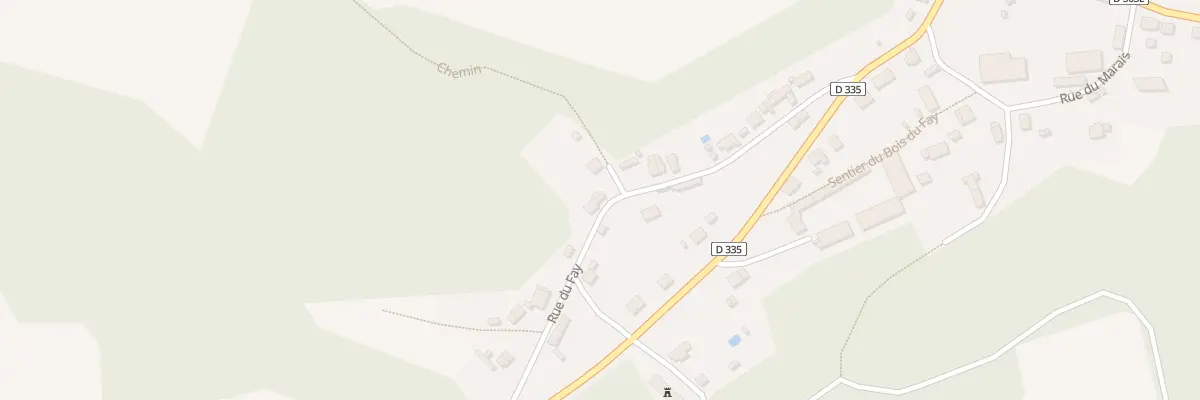 Plan du 20 Rue du Bois du Fay à Nampcel