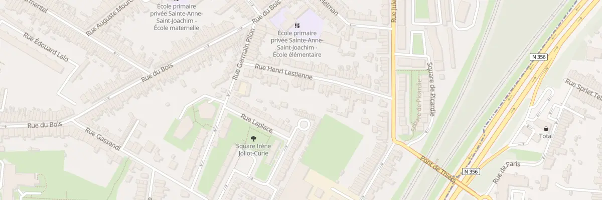 Plan du 35 Rue Henri Lestienne à Lille