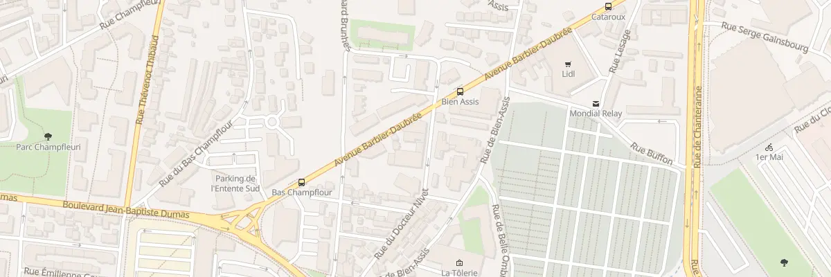 Plan du 21 Rue du Docteur Nivet à Clermont-Ferrand