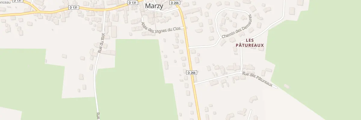 Plan du 12 Rte de Saint-Baudière à Marzy