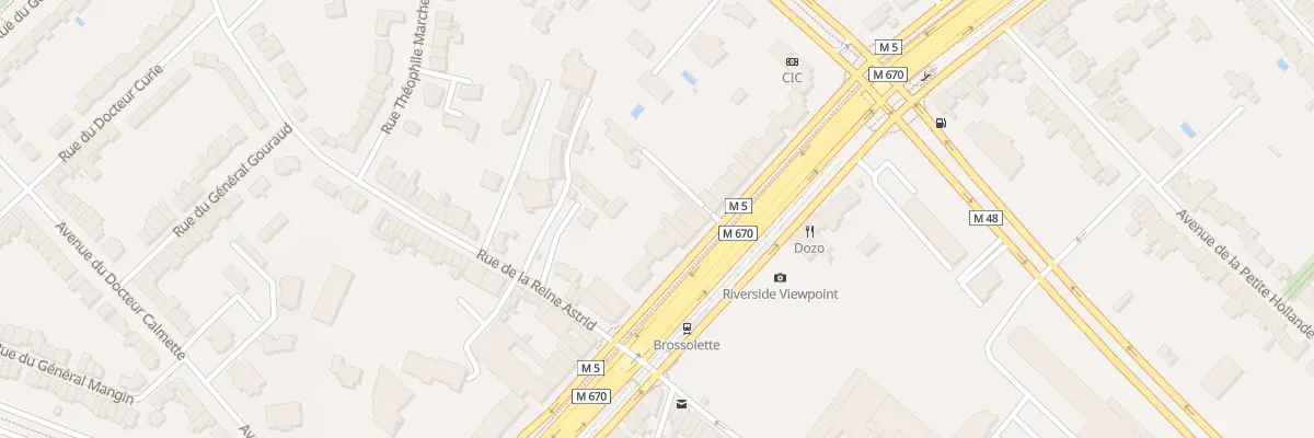 Plan du 903 Av de la République à Marcq-en-Barœul
