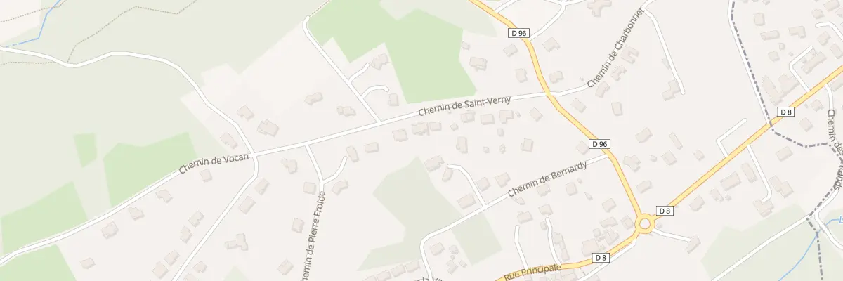 Plan du 5003 Che de St Verny à Saint-Saturnin