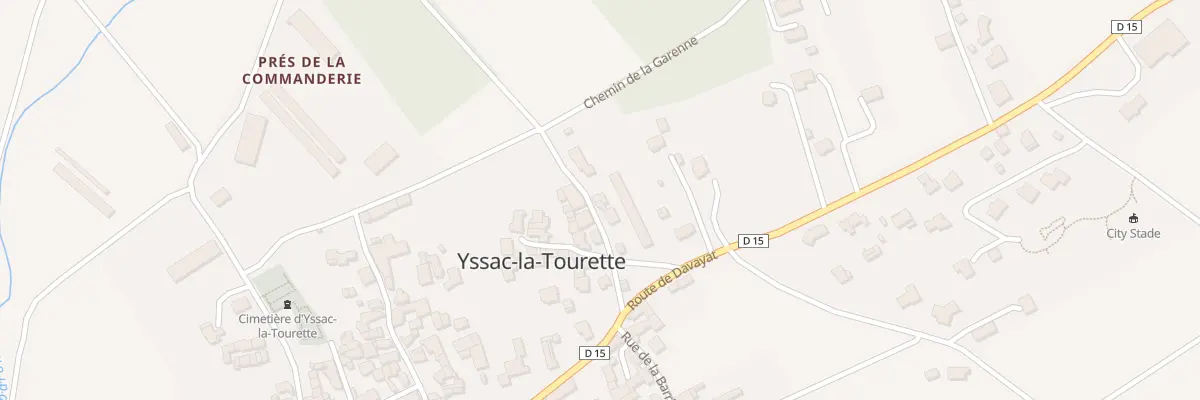 Plan du 5147 La Commanderie à Yssac-la-Tourette