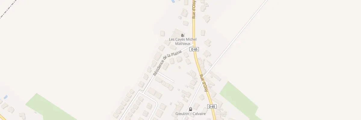 Plan du 43 Res de la Plaine à Gœulzin
